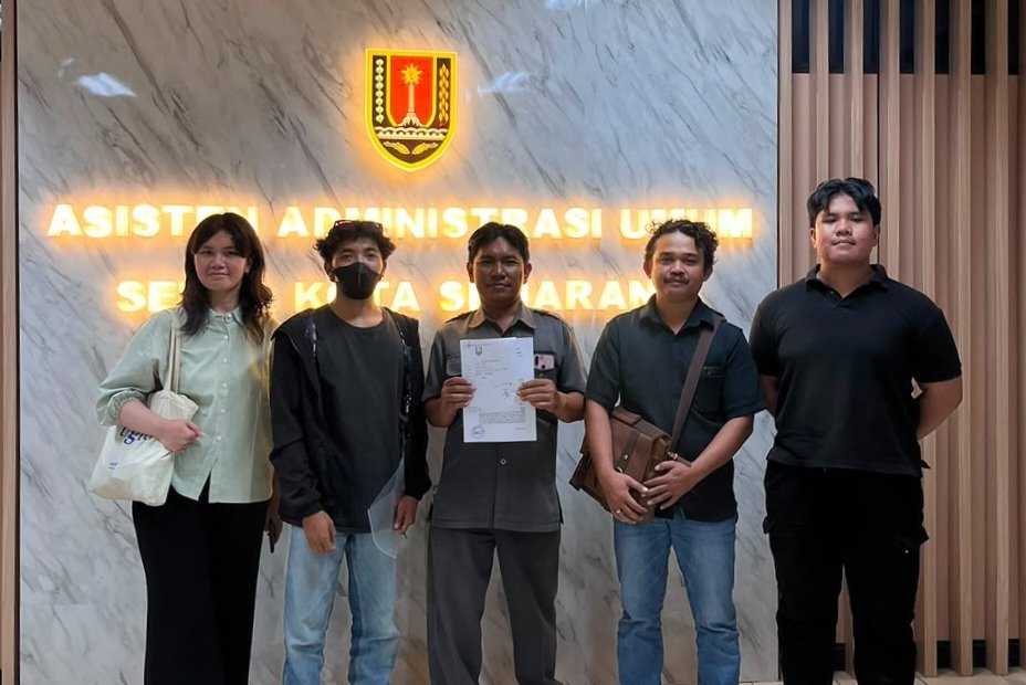 lbh semarang bersama eks pekerja