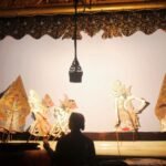 Pertunjukkan wayang sebagai Merti Dusun di Desa Wonoyoso Kabupaten Semarang.
