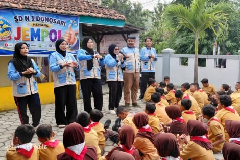Mahasiswa KKN berikan edukasi ke siswa SDN 1 Donosari